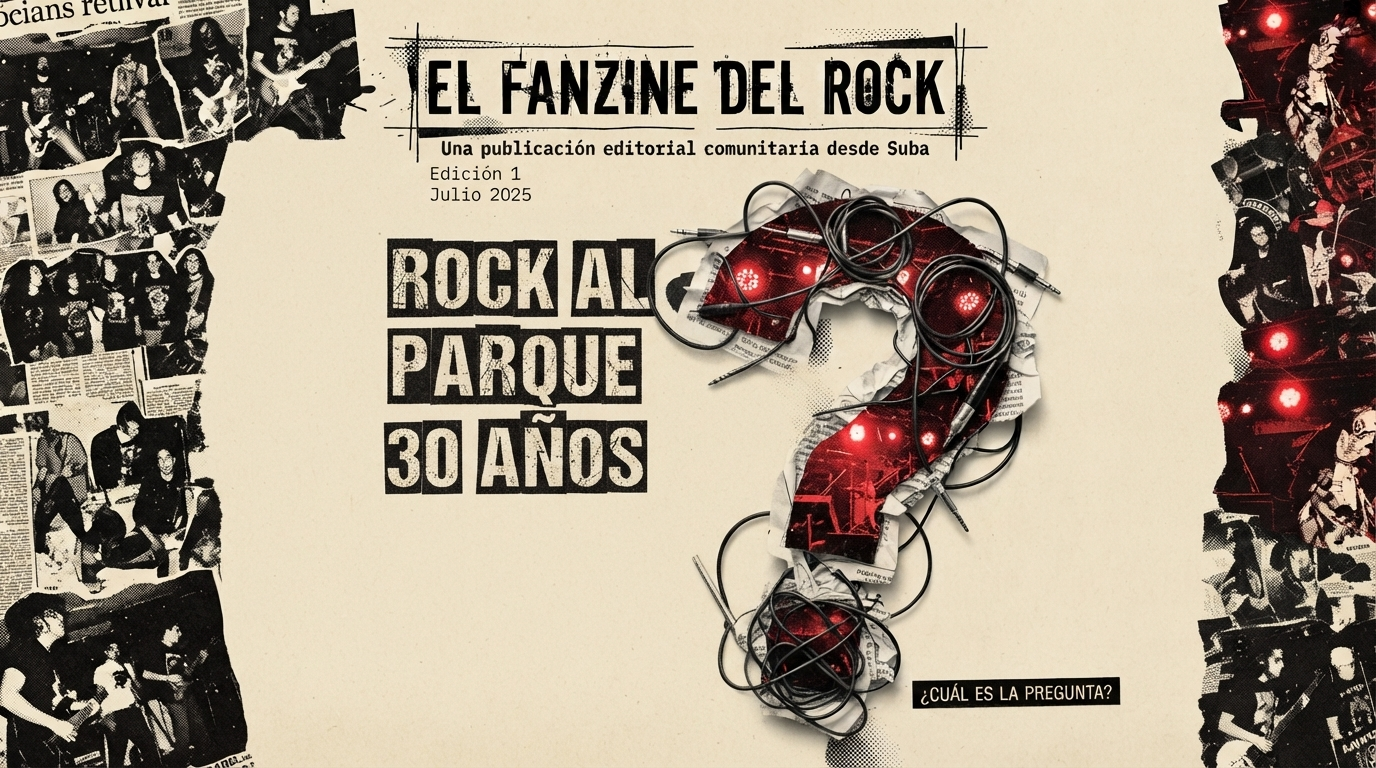 Rock al Parque 30 años: El Fanzine del Rock presenta una mirada a su memoria